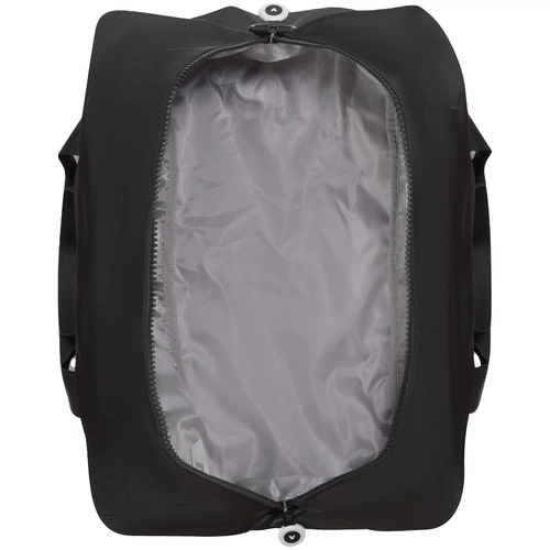 Сумка дорожная Compact Neon, черная с белым Сумка дорожная Compact Neon, черная с белым