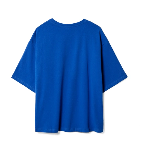 Футболка унисекс оверсайз Street Vibes, ярко-синяя Футболка унисекс оверсайз Street Vibes, ярко-синяя