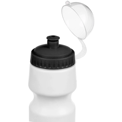 Бутылка для велосипеда Bikescape, белая с черным Бутылка для велосипеда Bikescape, белая с черным