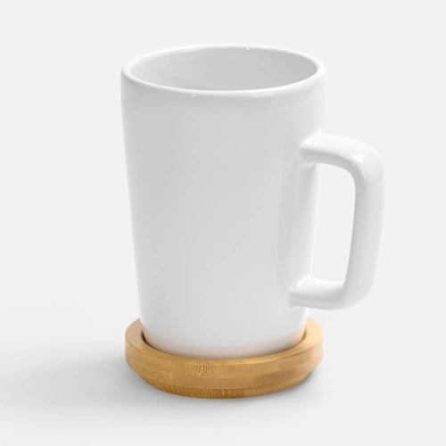 Кружка Vierra с крышкой-костером, белая Кружка Vierra с крышкой-костером, белая