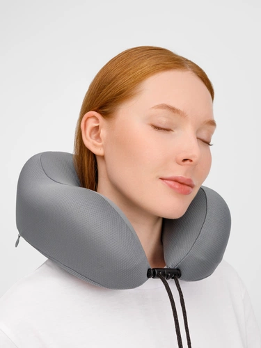 Дорожная подушка Somna, серая Дорожная подушка Somna, серая