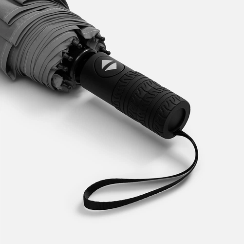 Зонт складной Tyre, серый Зонт складной Tyre, серый