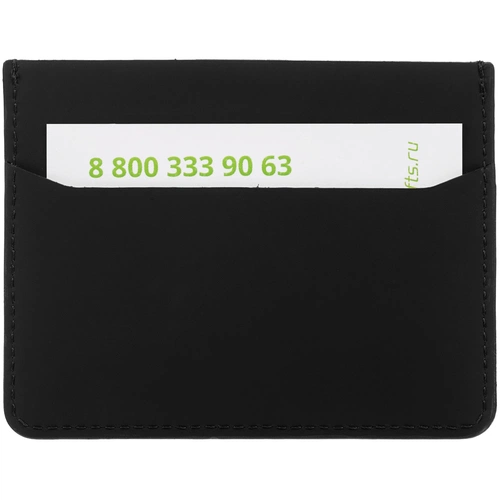 Чехол для карт Alaska, черный Чехол для карт Alaska, черный