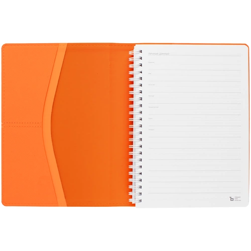 Ежедневник Spring Touch, недатированный, оранжевый Ежедневник Spring Touch, недатированный, оранжевый
