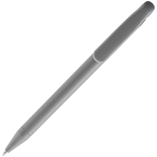 Ручка шариковая Prodir DS1 TMM Dot, серая с синим Ручка шариковая Prodir DS1 TMM Dot, серая с синим