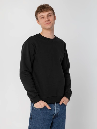 Толстовка Unit Toima Heavy, черная Толстовка Unit Toima Heavy, черная