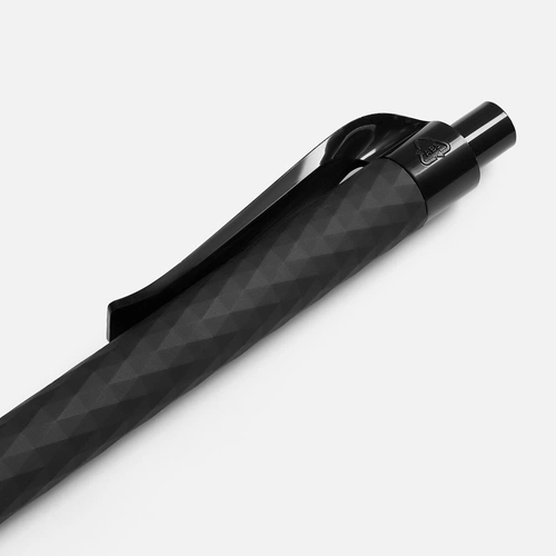 Ручка шариковая Prodir QS01 PRP-P Soft Touch, черная Ручка шариковая Prodir QS01 PRP-P Soft Touch, черная