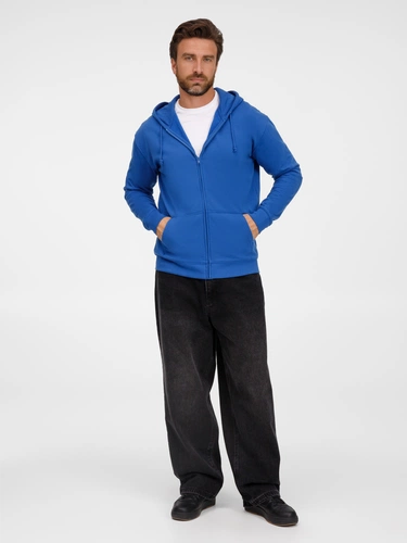 Толстовка унисекс Carter, ярко-синяя (royal) Толстовка унисекс Carter, ярко-синяя (royal)