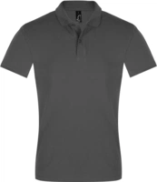 Рубашка поло мужская Perfect Men 180 темно-серая