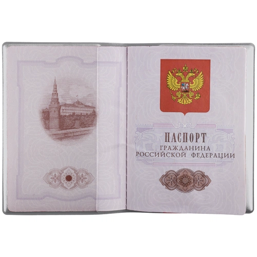 Обложка для паспорта Dorset, серая Обложка для паспорта Dorset, серая