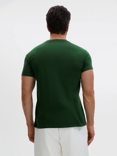 Футболка унисекс Regent 150, темно-зеленая Футболка унисекс Regent 150, темно-зеленая