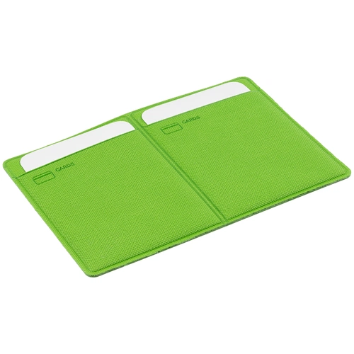 Обложка для автодокументов Devon Light, зеленая Обложка для автодокументов Devon Light, зеленая