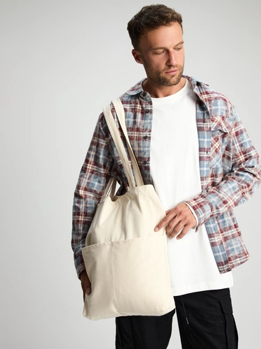 Сумка для покупок Mister Big, неокрашенная Сумка для покупок Mister Big, неокрашенная