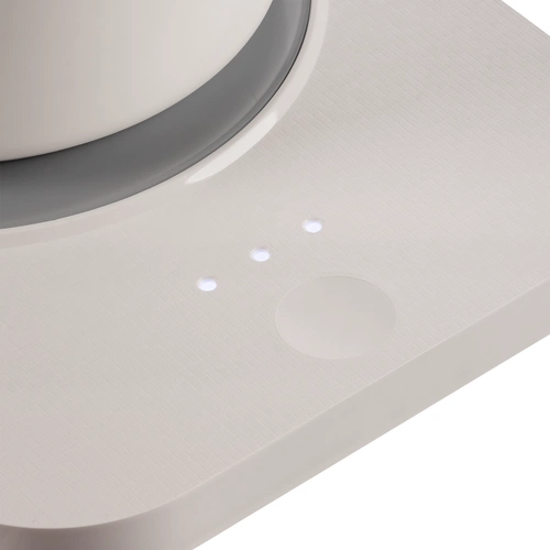 Кружка с подогревом и беспроводной зарядкой dualBase plus, белая Кружка с подогревом и беспроводной зарядкой dualBase plus, белая