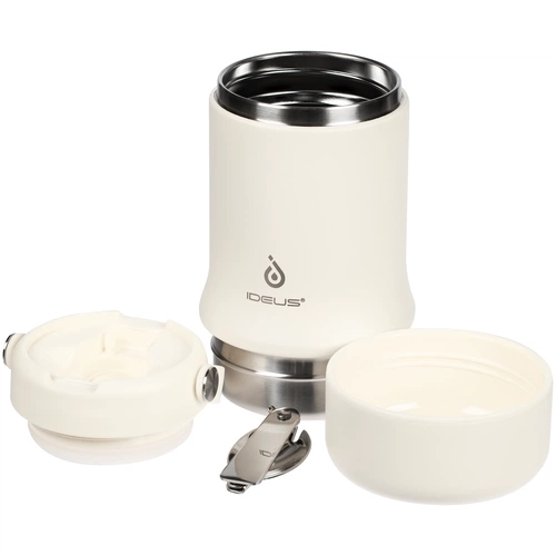 Термос для еды Tabenodo, белый (молочный) Термос для еды Tabenodo, белый (молочный)