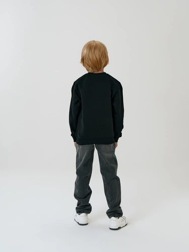 Свитшот детский Toima Kids 2.0, черный Свитшот детский Toima Kids 2.0, черный