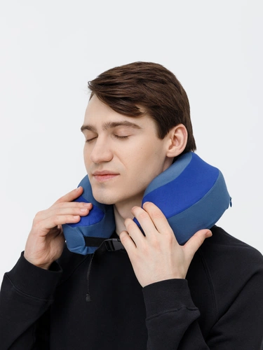 Дорожная подушка Piligrim, синяя Дорожная подушка Piligrim, синяя