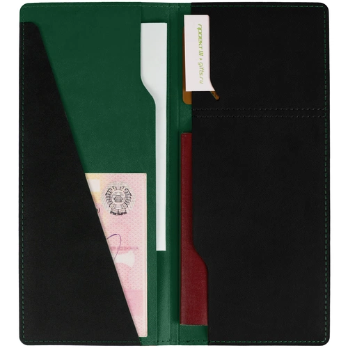 Дорожный органайзер Multimo, черный с зеленым Дорожный органайзер Multimo, черный с зеленым