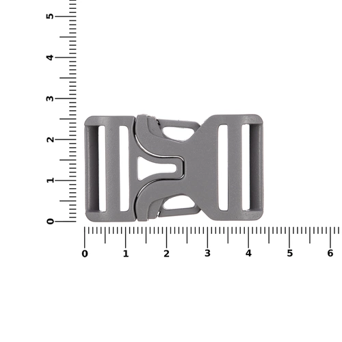 Застежка-пряжка Fibbia, серая Застежка-пряжка Fibbia, серая