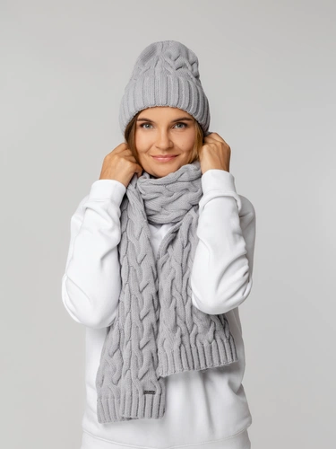 Шарф Loren, серый Шарф Loren, серый