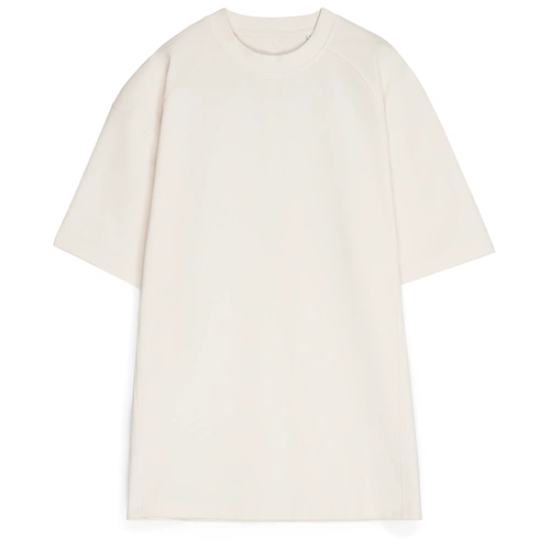 Футболка оверсайз унисекс Sideline, молочно-белая Футболка оверсайз унисекс Sideline, молочно-белая