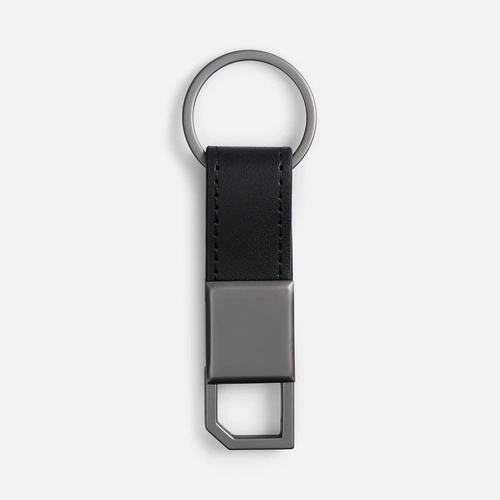 Брелок с карабином Rengas, черный Брелок с карабином Rengas, черный