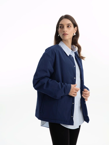 Куртка унисекс Veter, темно-синяя Куртка унисекс Veter, темно-синяя