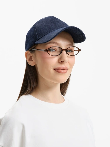 Бейсболка Denimate, темно-синяя Бейсболка Denimate, темно-синяя