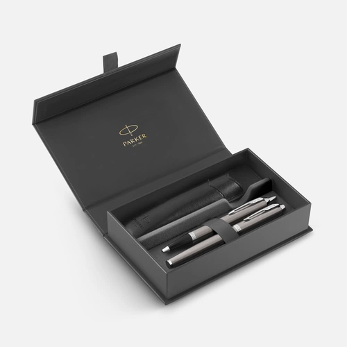 Набор Parker IM Essential Stainless Steel CT, серебристый Набор Parker IM Essential Stainless Steel CT, серебристый