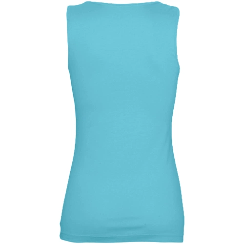 Майка женская Jane 150, бирюзовая Майка женская Jane 150, бирюзовая