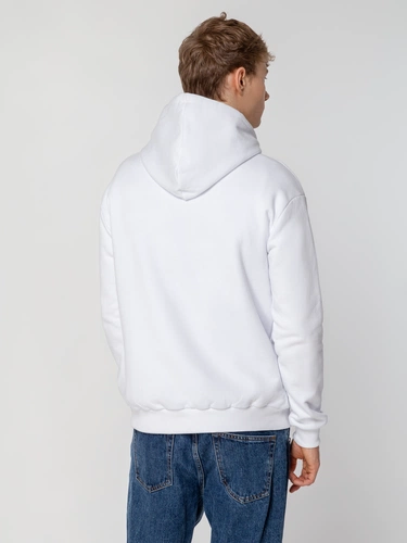 Толстовка с капюшоном Unit Kirenga Heavy, белая Толстовка с капюшоном Unit Kirenga Heavy, белая