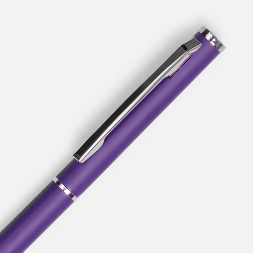 Ручка шариковая Hotel Chrome, ver.2, матовая фиолетовая Ручка шариковая Hotel Chrome, ver.2, матовая фиолетовая