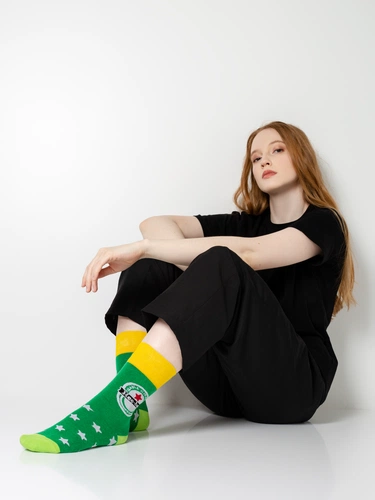 Носки Hee-hee, зеленые Носки Hee-hee, зеленые