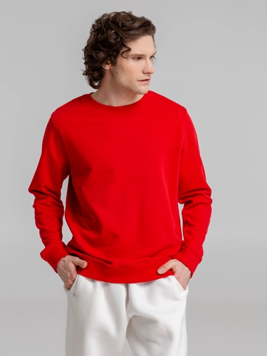 Свитшот унисекс BNC Inspire (Organic), красный Свитшот унисекс BNC Inspire (Organic), красный