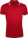 5851.58 - Рубашка поло мужская Pasadena Men 200 с контрастной отделкой, красная с белым