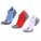 20609.14 - Набор из 3 пар спортивных мужских носков Monterno Sport, голубой, красный и белый