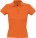 1895.20 - Рубашка поло женская People 210, оранжевая