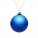 17662.40 - Елочный шар Finery Gloss, 8 см, глянцевый синий