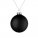17663.30 - Елочный шар Finery Matt, 8 см, матовый черный