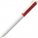 3318.65 - Ручка шариковая Hint Special, белая с красным