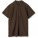 1379.59 - Рубашка поло мужская Summer 170, темно-коричневая (шоколад)