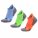20610.14 - Набор из 3 пар спортивных женских носков Monterno Sport, голубой, зеленый и оранжевый