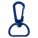 16507.44 - Застежка-карабин Snap Hook, M, синяя