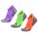 20610.78 - Набор из 3 пар спортивных женских носков Monterno Sport, фиолетовый, зеленый и оранжевый
