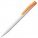 5522.62 - Ручка шариковая Pin, белая с оранжевым