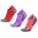 20610.50 - Набор из 3 пар спортивных женских носков Monterno Sport, красный фиолетовый и розовый