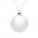 17662.60 - Елочный шар Finery Gloss, 8 см, глянцевый белый