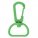 16507.94 - Застежка-карабин Snap Hook, M, зеленый неон