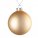 17665.00 - Елочный шар Finery Matt, 10 см, матовый золотистый