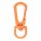 16506.22 - Застежка-карабин Snap Hook, S, оранжевый неон